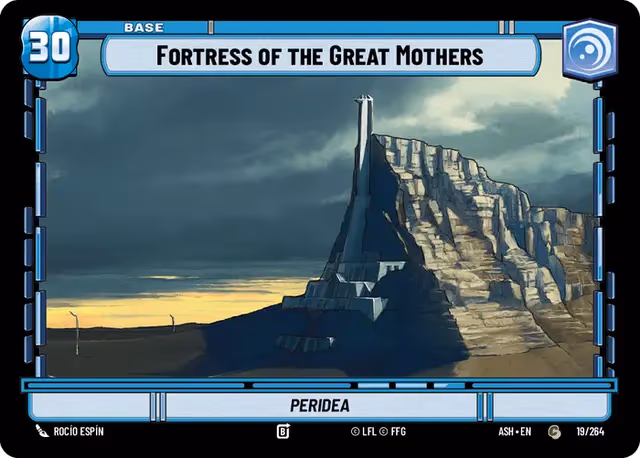 Fortress of the Great Mothers - Peridea ASH-019 Star Wars Unlimited card
