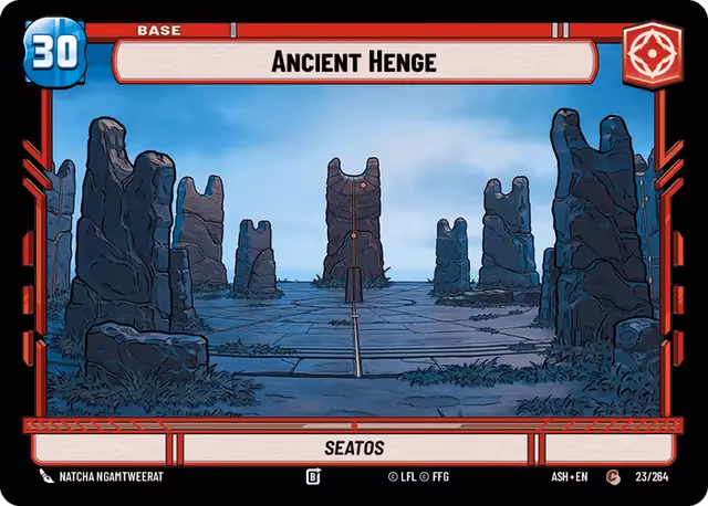 Ancient Henge - Seatos ASH-023 Star Wars Unlimited card