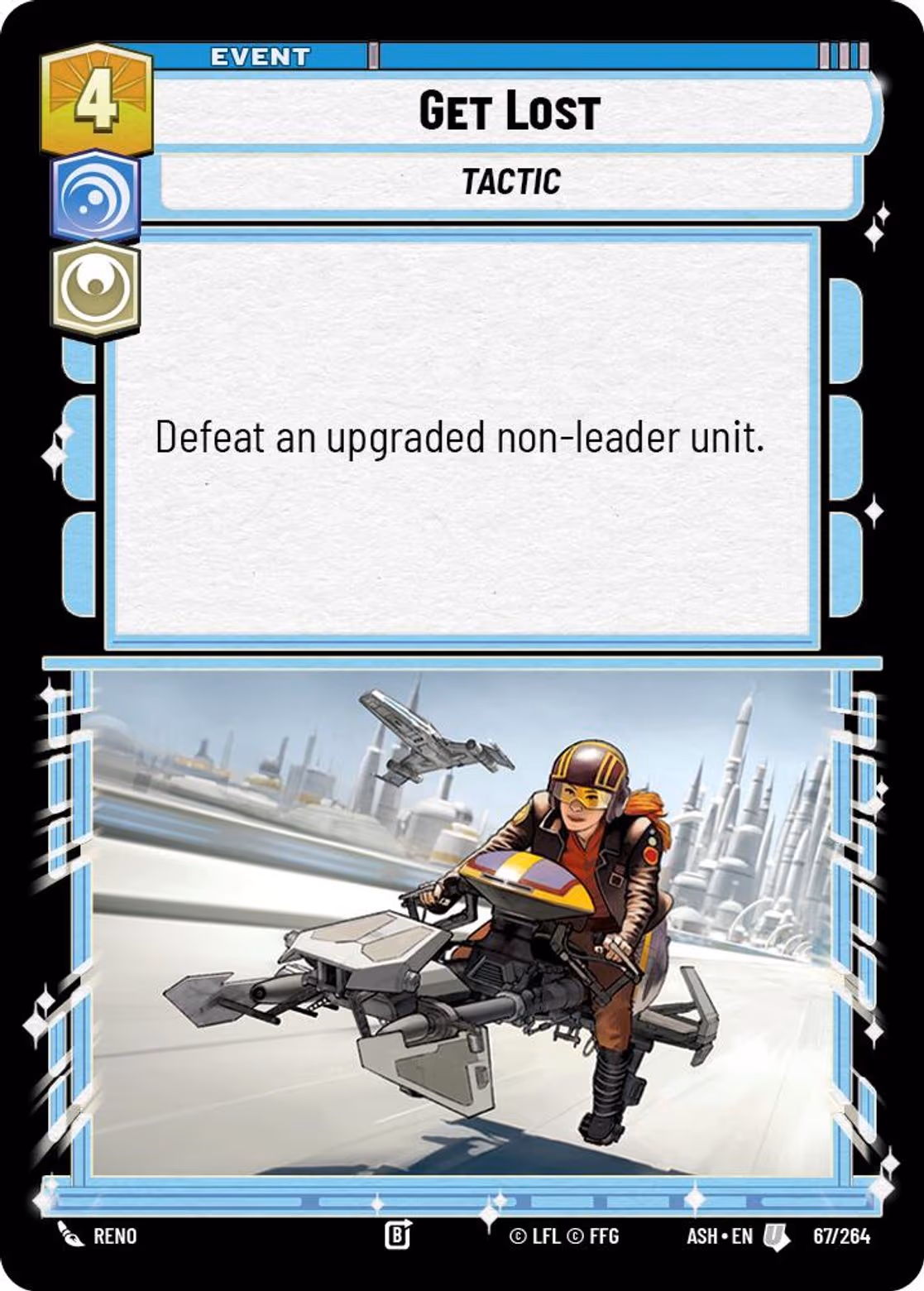 Get Lost ASH-067 Star Wars Unlimited card