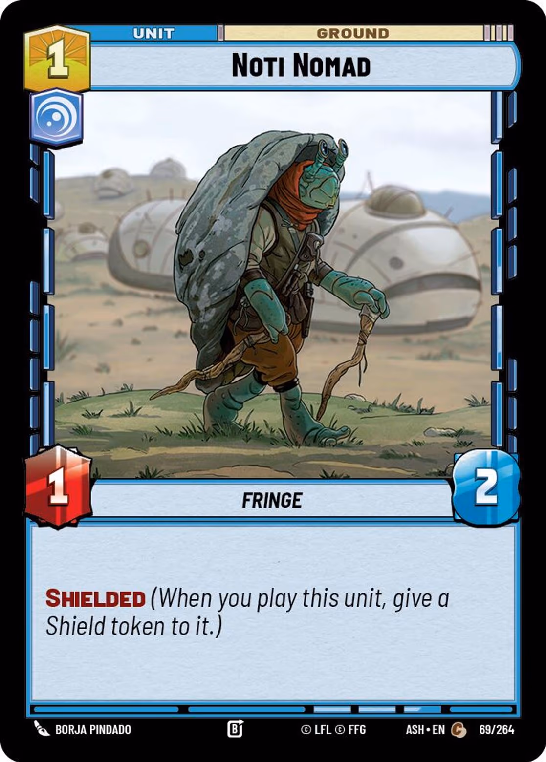 Noti Nomad ASH-069 Star Wars Unlimited card