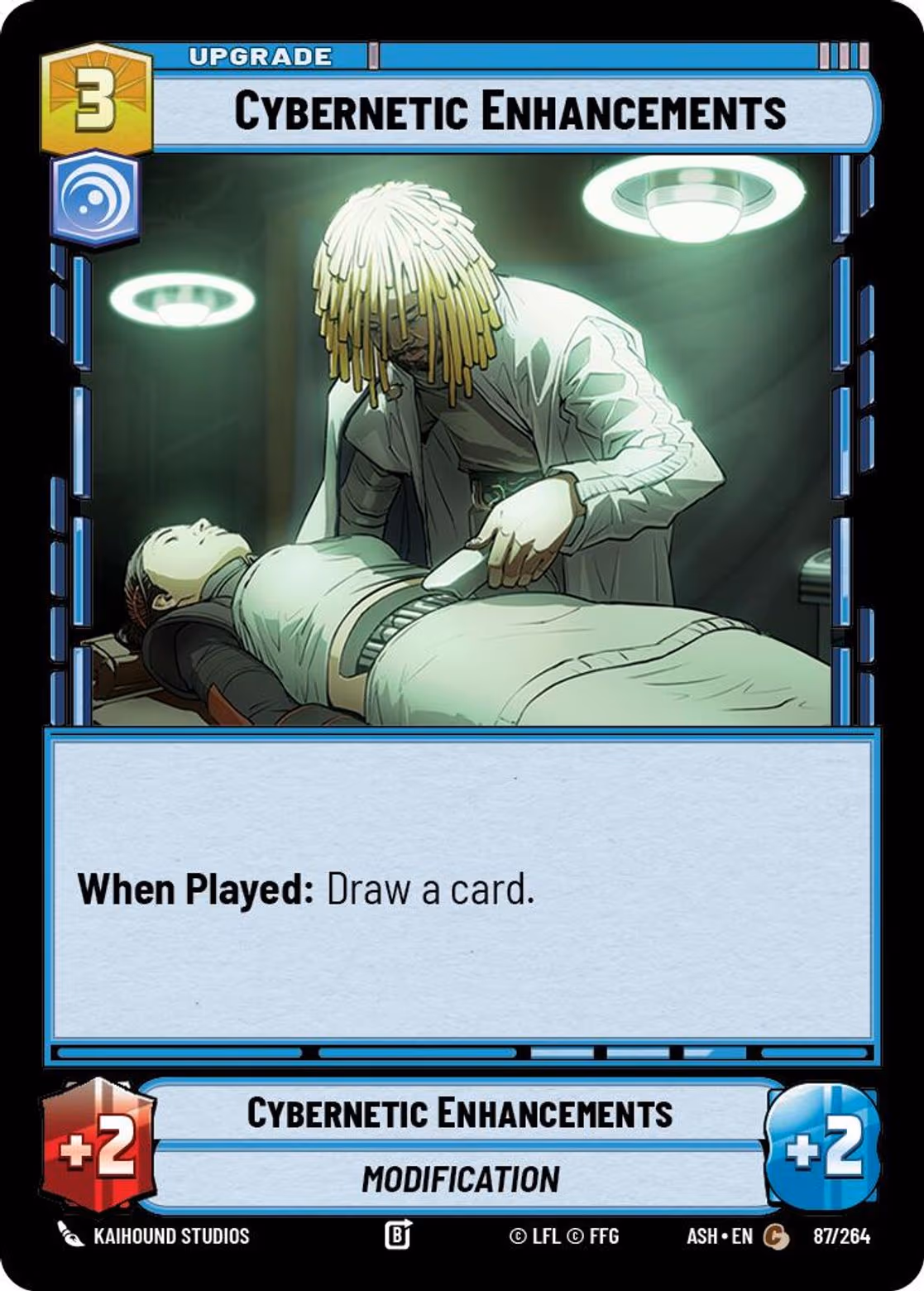 Cybernetic Enhancements ASH-087 Star Wars Unlimited card