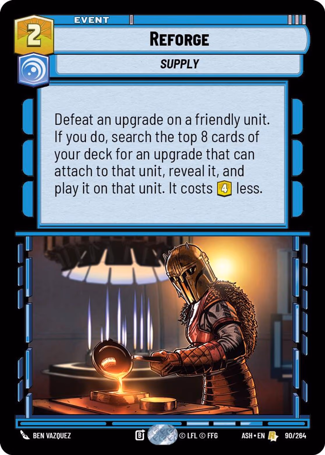 Reforge ASH-090 Star Wars Unlimited card