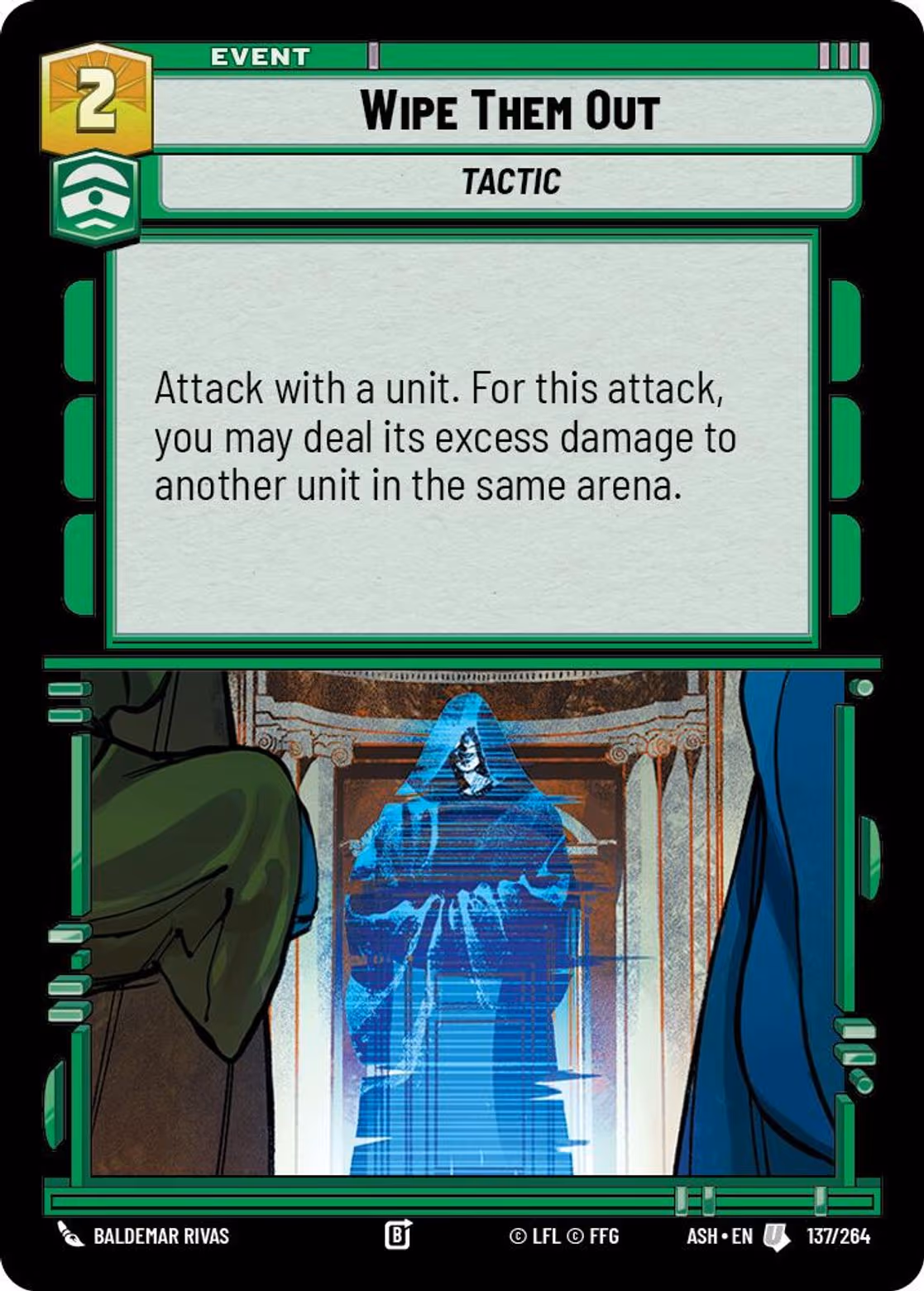 Wipe Them Out ASH-137 Star Wars Unlimited card