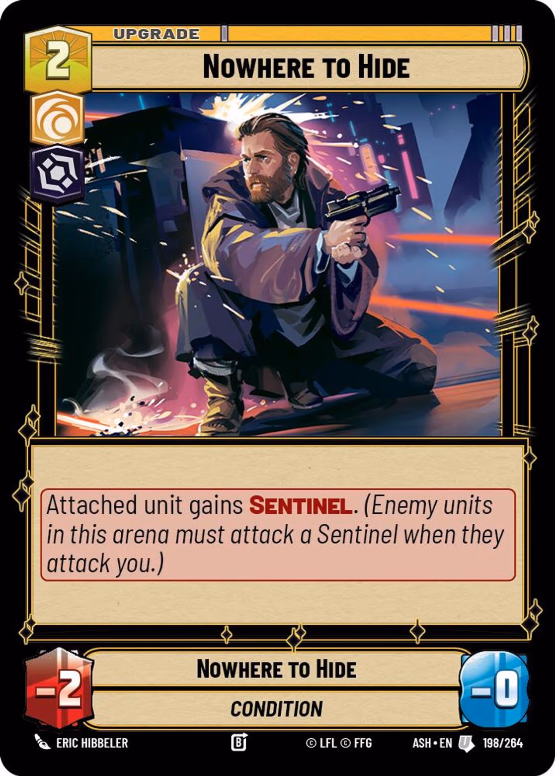 Nowhere to Hide ASH-198 Star Wars Unlimited card