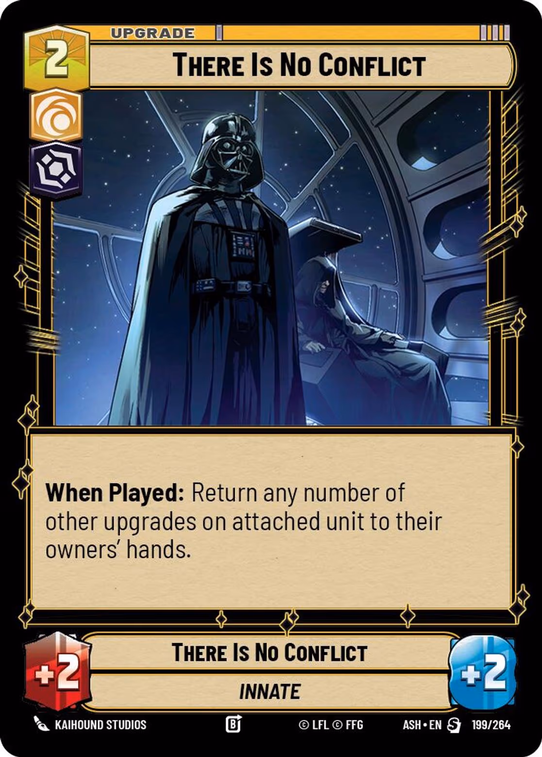 There Is No Conflict ASH-199 Star Wars Unlimited card