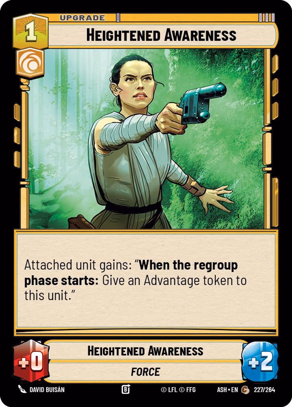 Heightened Awareness ASH-227 Star Wars Unlimited card