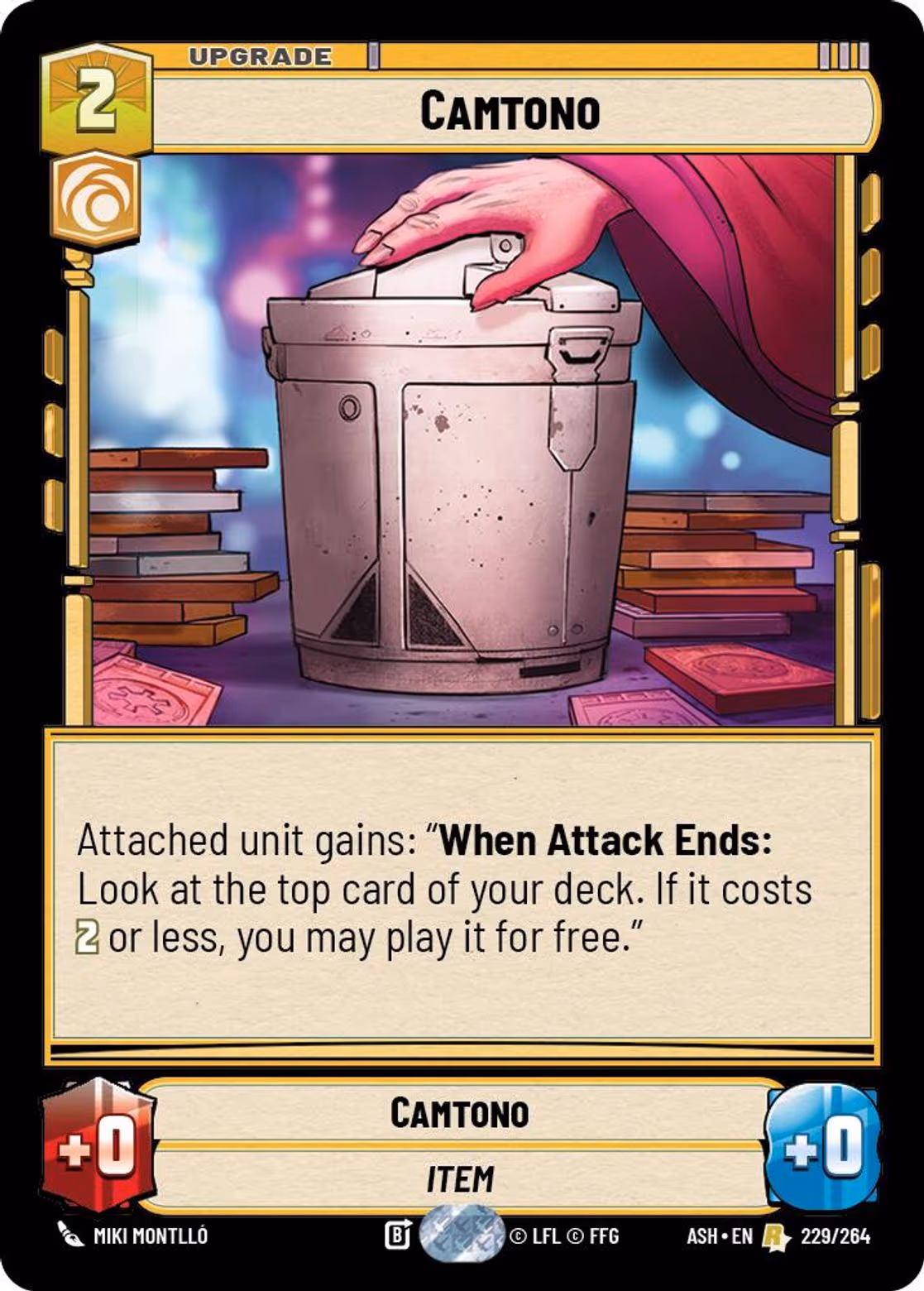 Camtono ASH-229 Star Wars Unlimited card