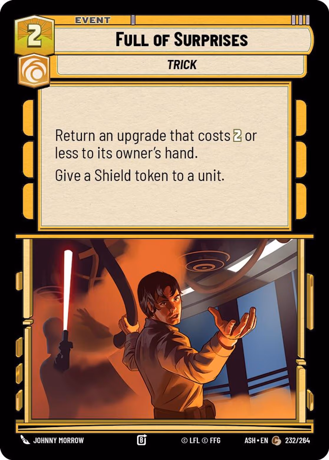 Full of Surprises ASH-232 Star Wars Unlimited card