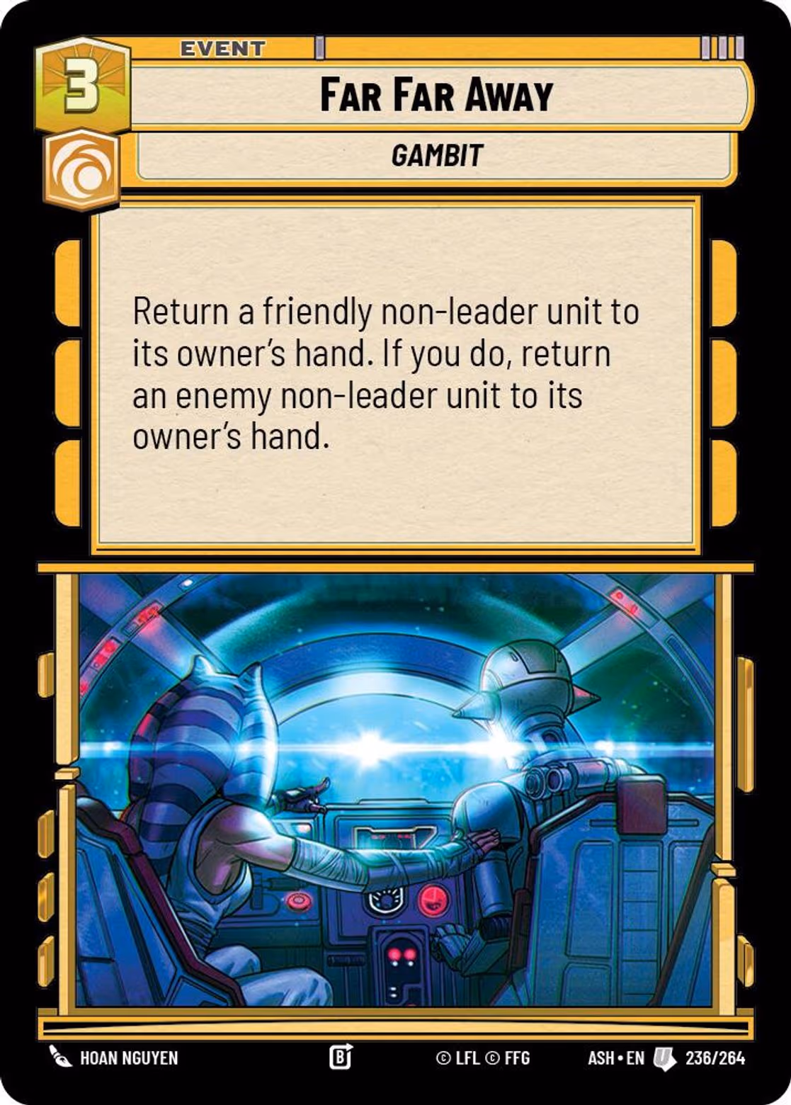 Far Far Away ASH-236 Star Wars Unlimited card