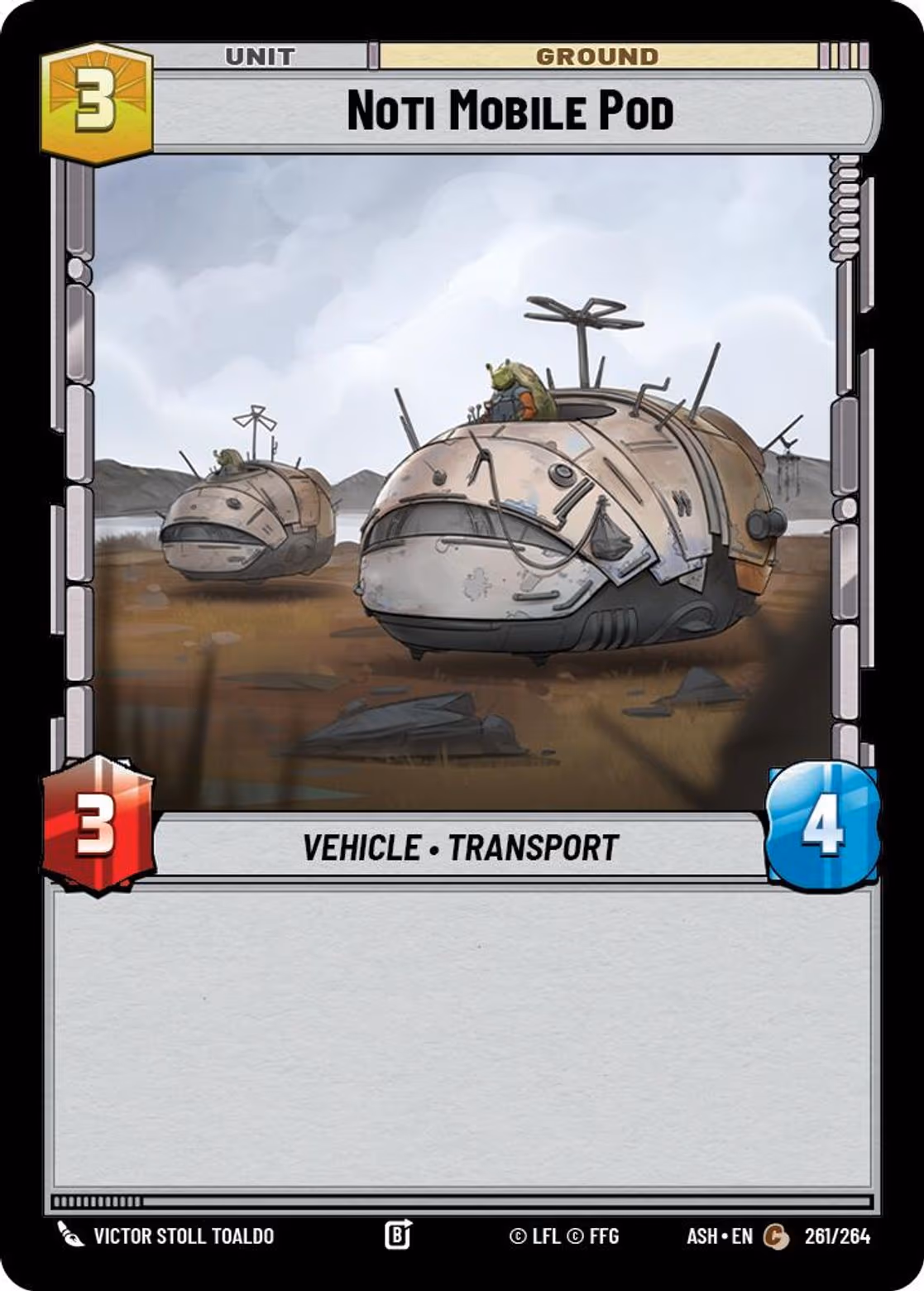 Noti Mobile Pod ASH-261 Star Wars Unlimited card