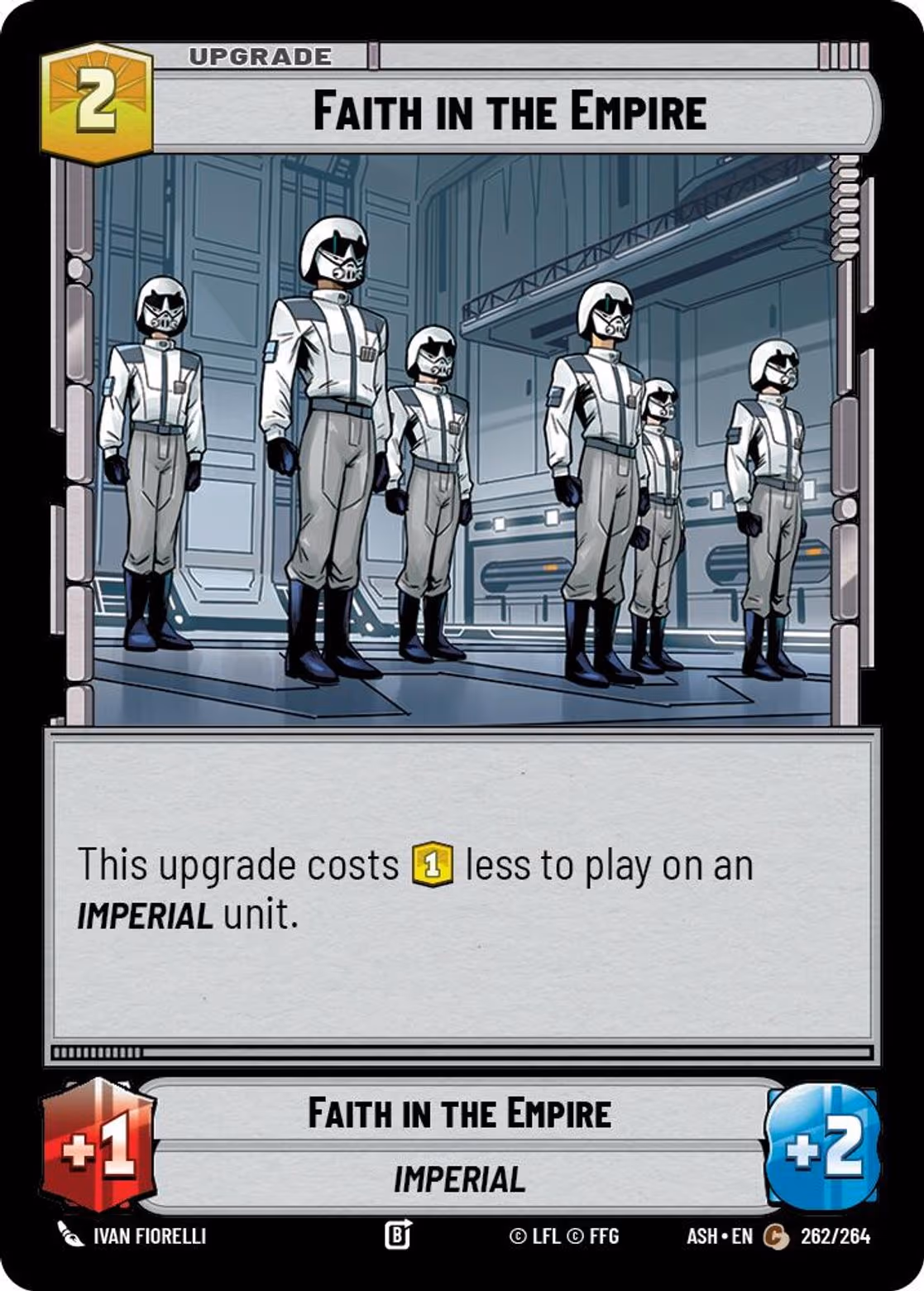 Faith in the Empire ASH-262 Star Wars Unlimited card