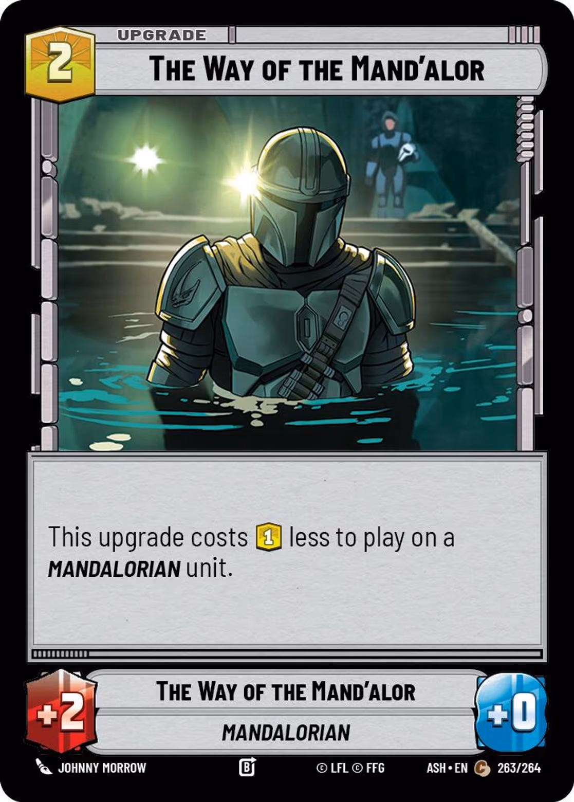 The Way of the Mand'alor ASH-263 Star Wars Unlimited card