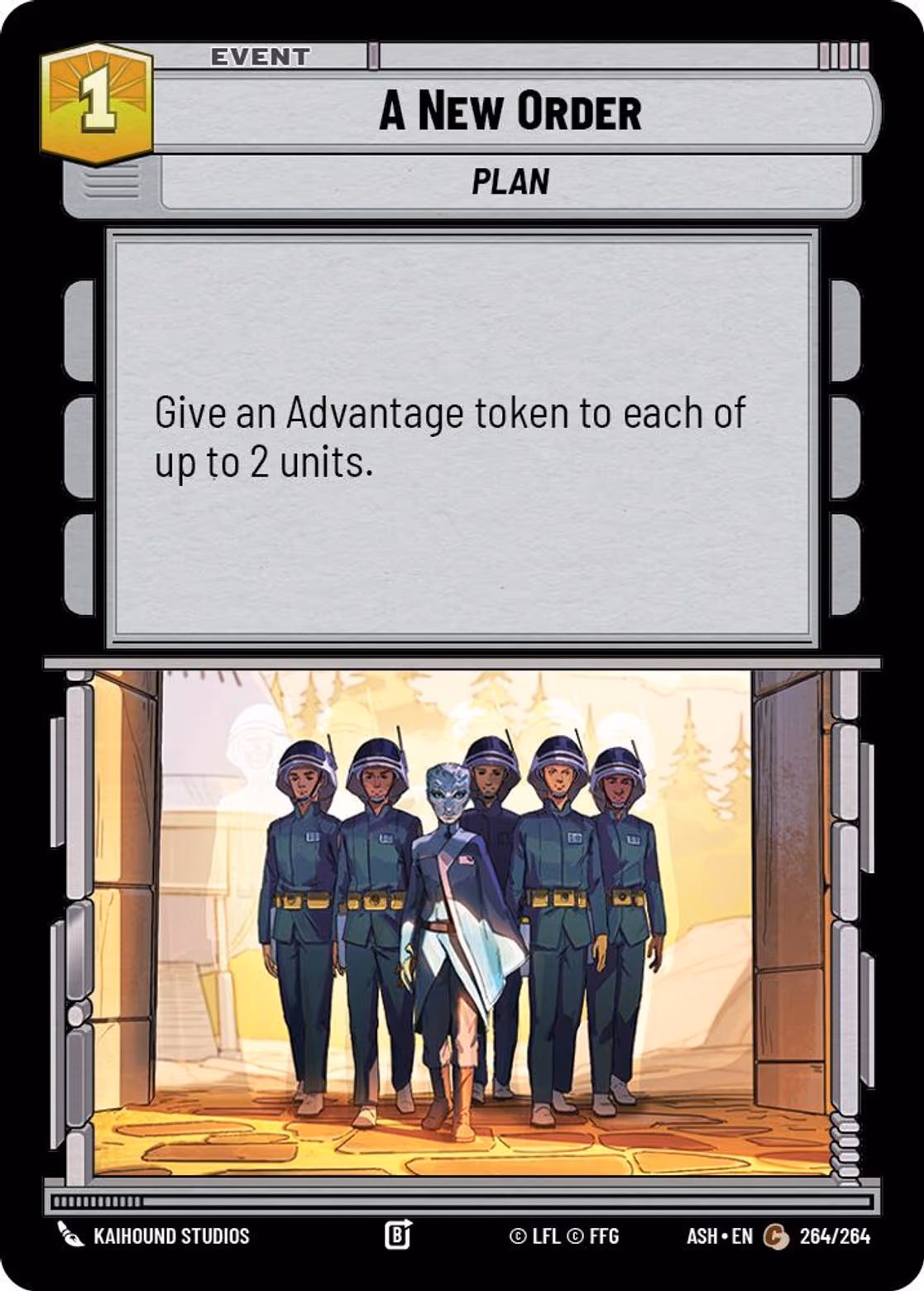 A New Order ASH-264 Star Wars Unlimited card