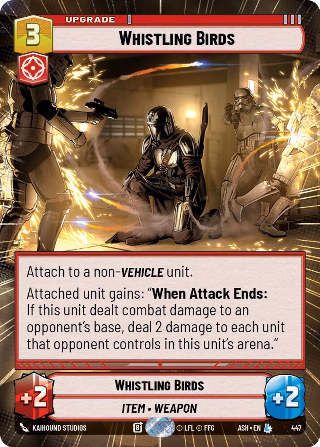 Whistling Birds ASH-447 Hyperspace Star Wars Unlimited card
