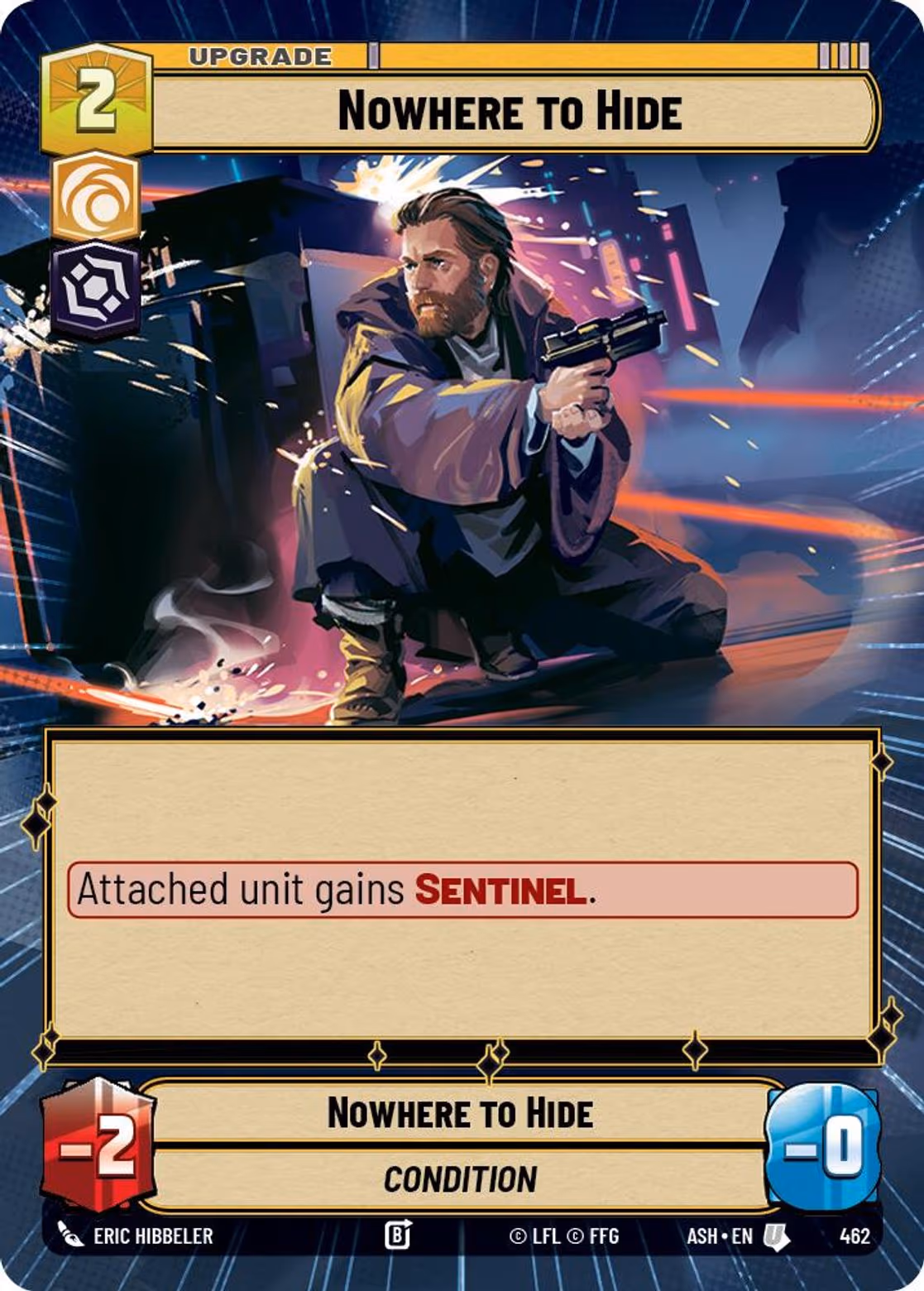 Nowhere to Hide ASH-462 Hyperspace Star Wars Unlimited card