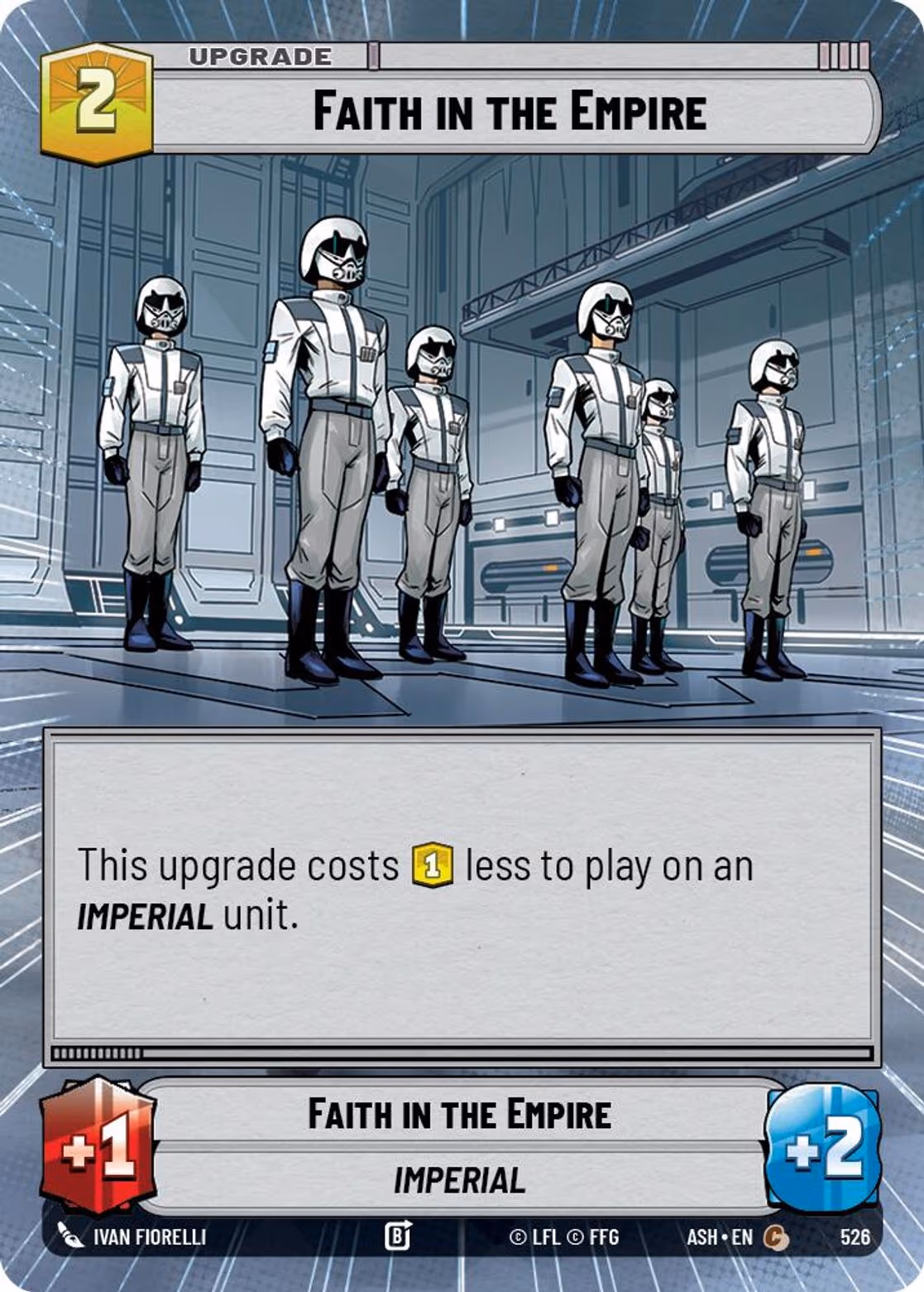 Faith in the Empire ASH-526 Hyperspace Star Wars Unlimited card