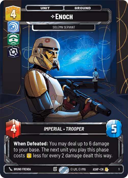 Enoch - Solemn Servant ASHOP-001 Star Wars Unlimited card