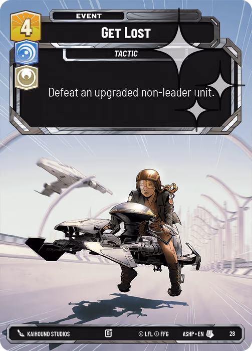 Get Lost ASHOP-028 OP Promo Foil Star Wars Unlimited card
