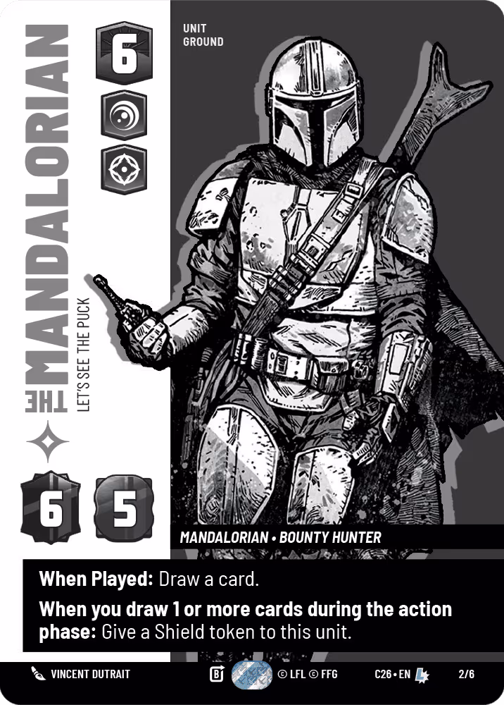 The Mandalorian - Let's See the Puck C26-2 Star Wars Unlimited card