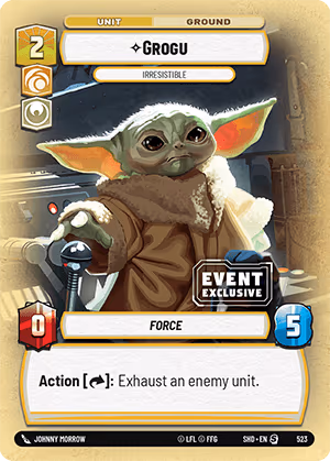 Grogu - Irresistible ESHD-001 Star Wars Unlimited card