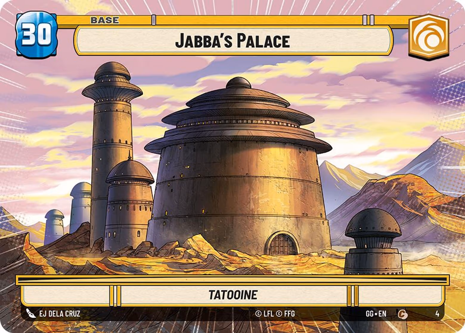 Jabba's Palace - Tatooine GG-4 Star Wars Unlimited card