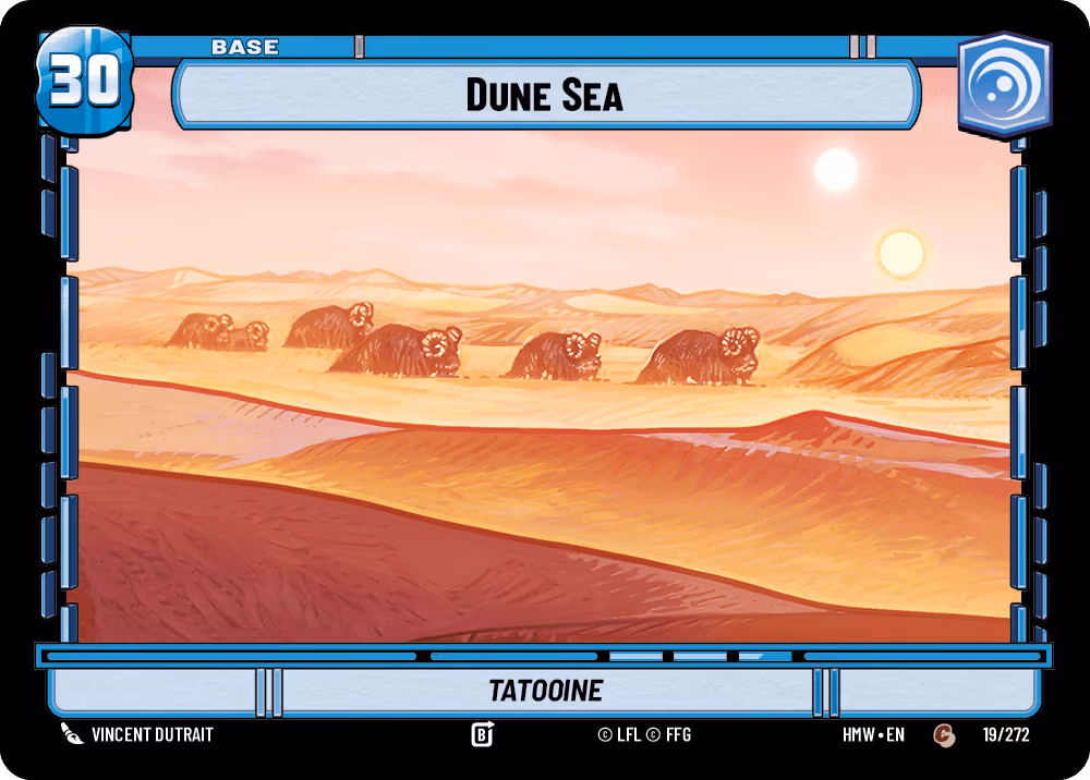 Dune Sea - Tatooine HMW-019 Star Wars Unlimited card