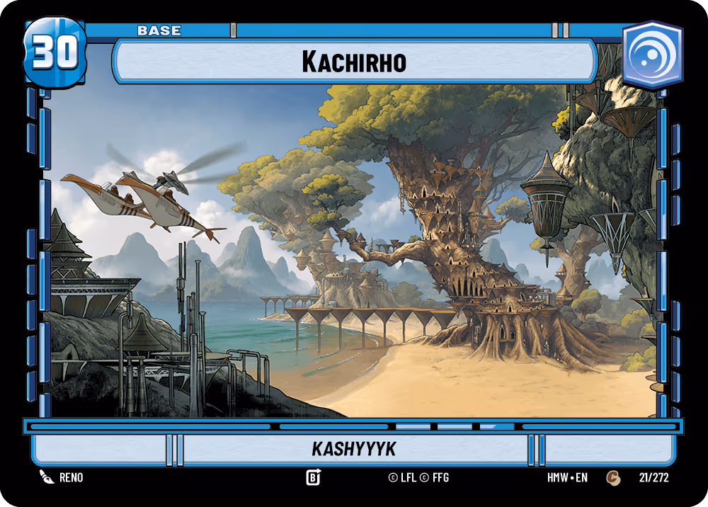 Kachirho - Kashyyyk HMW-021 Star Wars Unlimited card