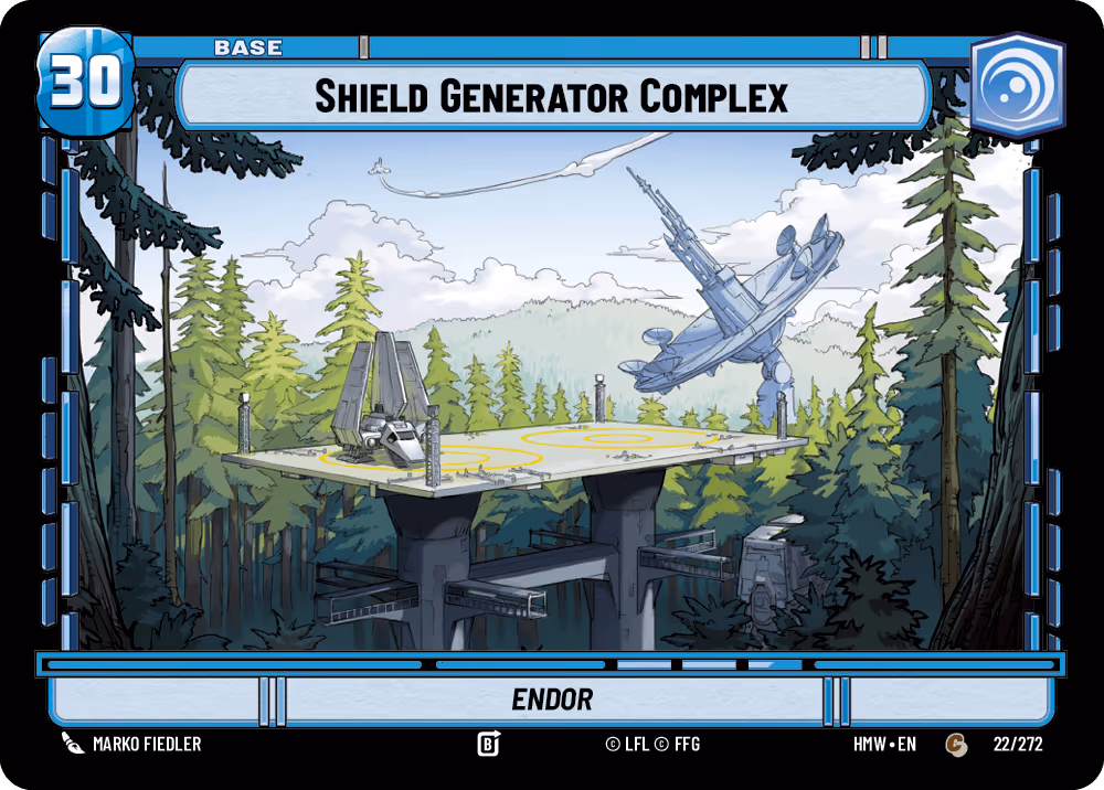 Shield Generator Complex - Endor HMW-022 Star Wars Unlimited card