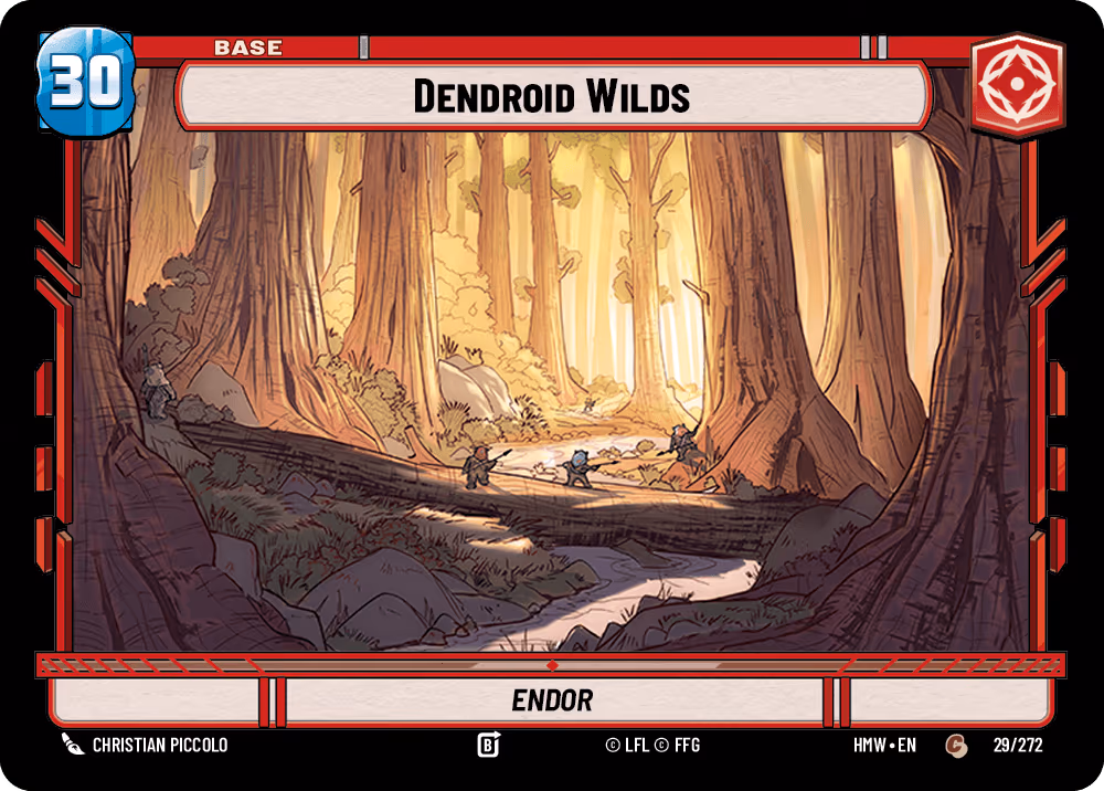 Dendroid Wilds - Endor HMW-029 Star Wars Unlimited card
