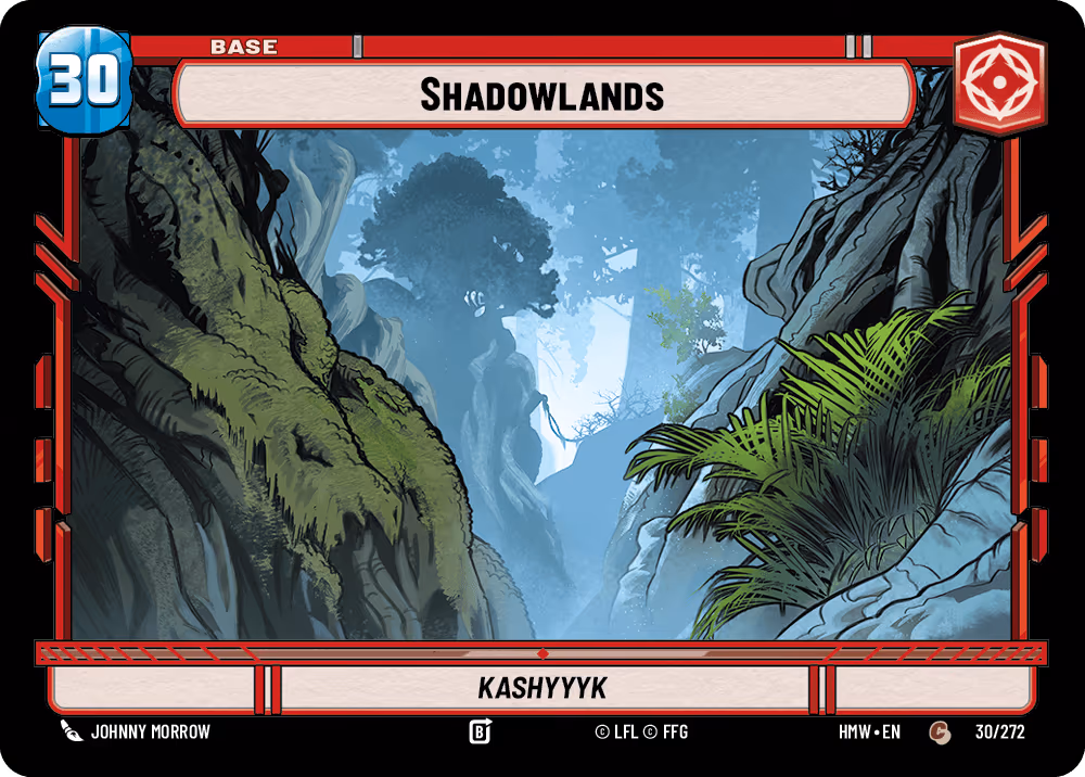Shadowlands - Kashyyyk HMW-030 Star Wars Unlimited card
