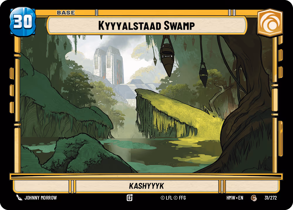 Kyyyalstaad Swamp - Kashyyyk HMW-031 Star Wars Unlimited card