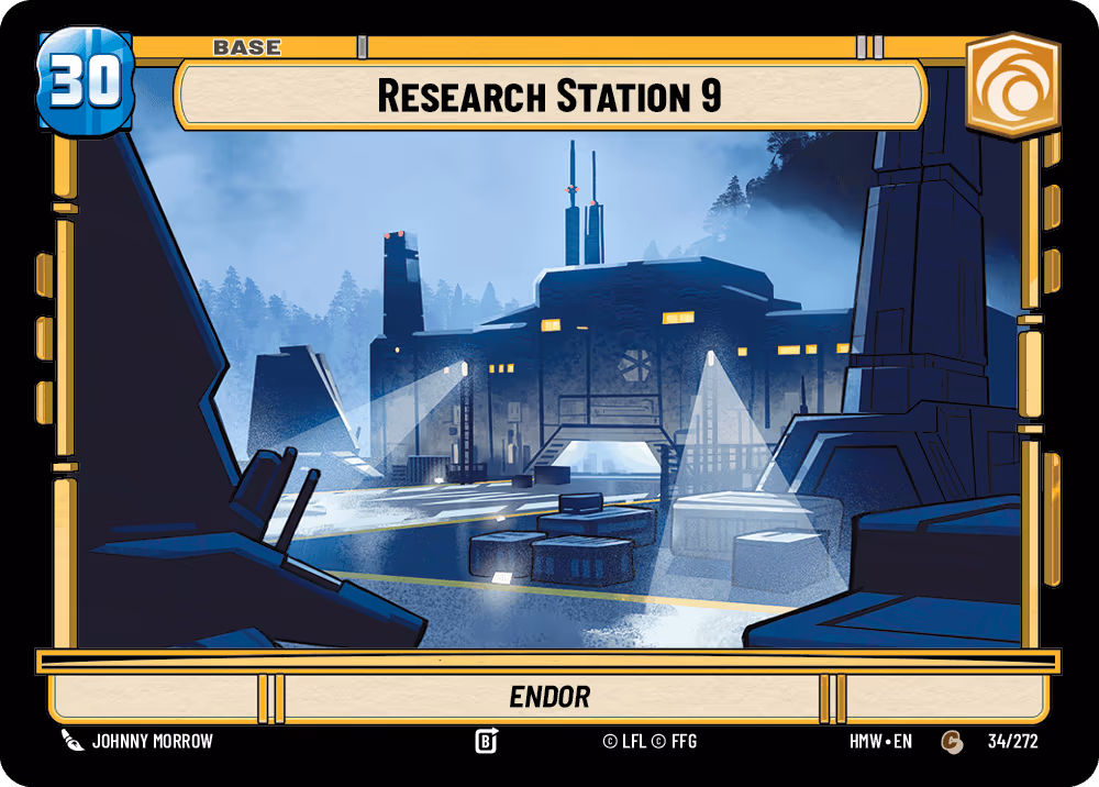 Research Station 9 - Endor HMW-034 Star Wars Unlimited card