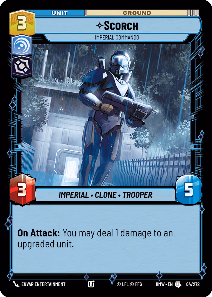 Scorch - Imperial Commando HMW-064 Star Wars Unlimited card