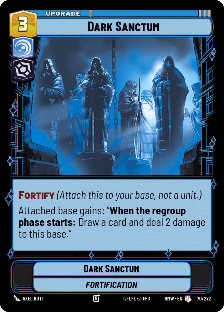 Dark Sanctum HMW-070 Star Wars Unlimited card