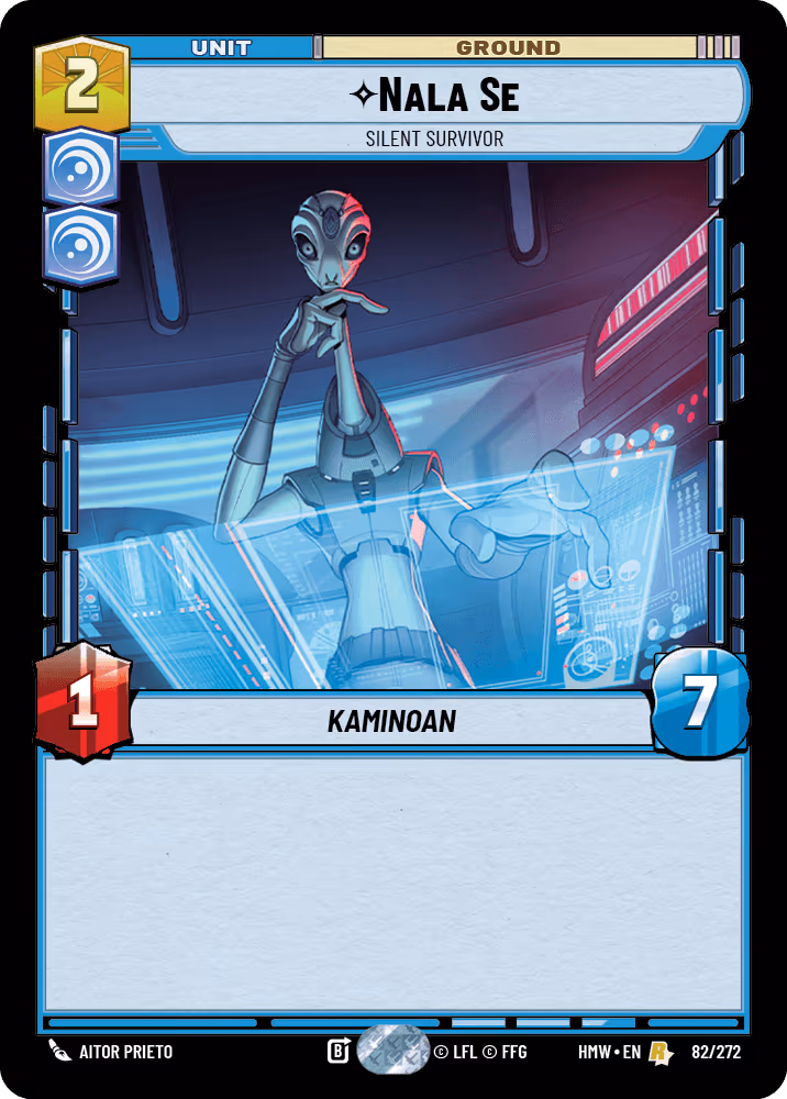 Nala Se - Silent Survivor HMW-082 Star Wars Unlimited card