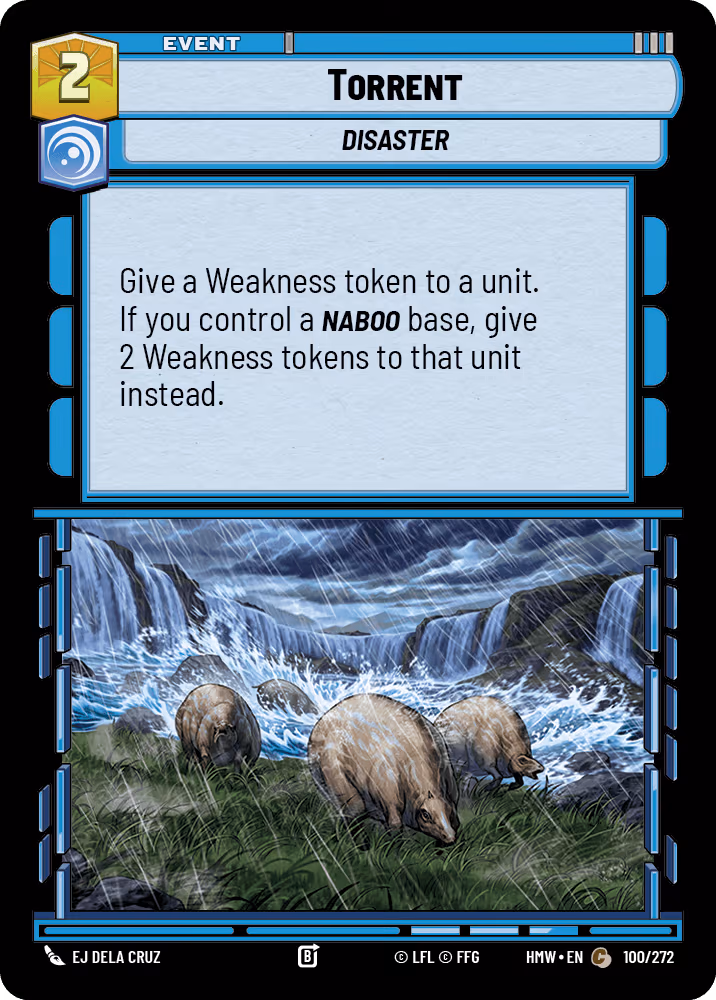 Torrent HMW-100 Star Wars Unlimited card