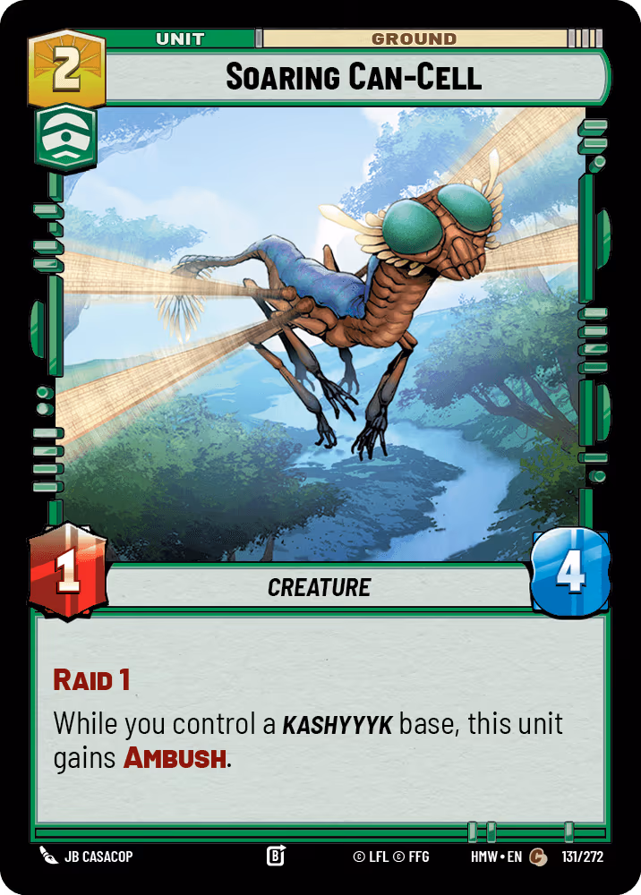 Soaring Can-Cell HMW-131 Star Wars Unlimited card