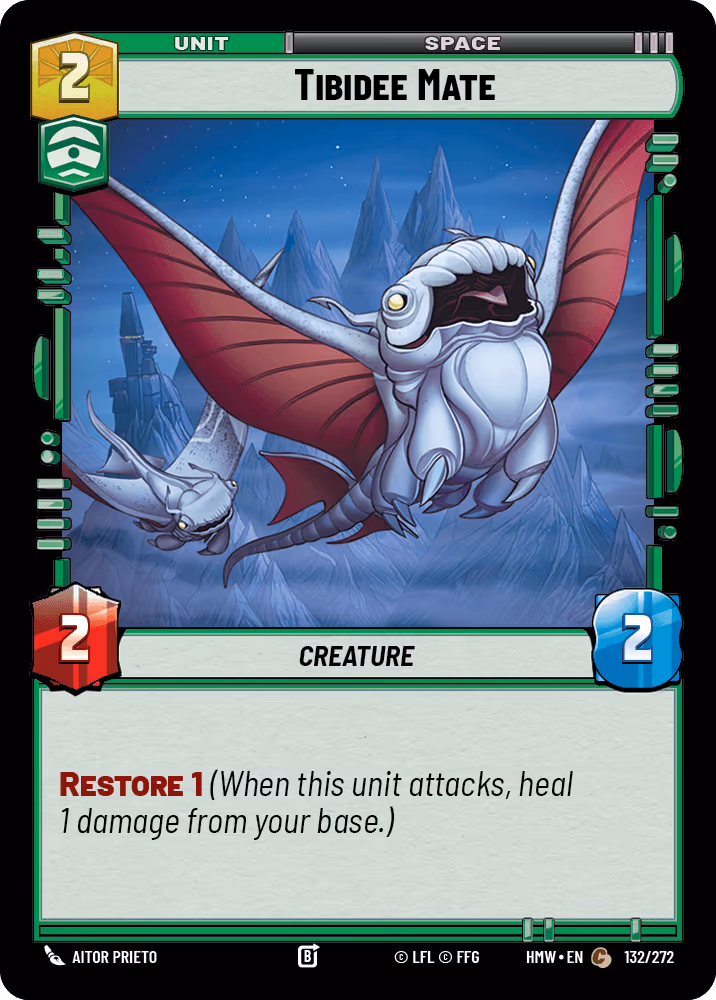 Tibidee Mate HMW-132 Star Wars Unlimited card