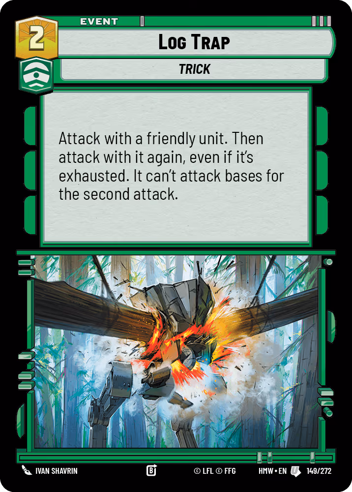 Log Trap HMW-149 Star Wars Unlimited card