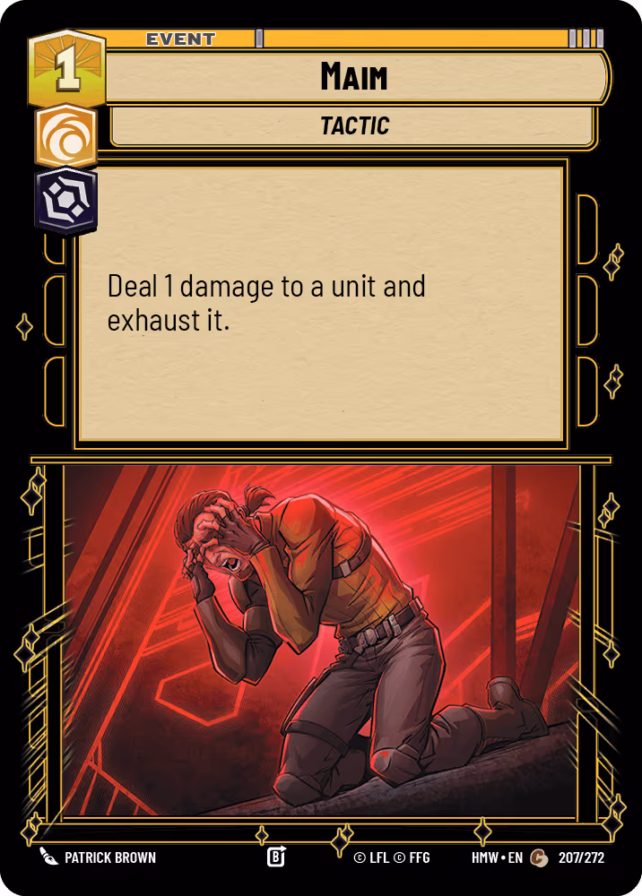 Maim HMW-207 Star Wars Unlimited card
