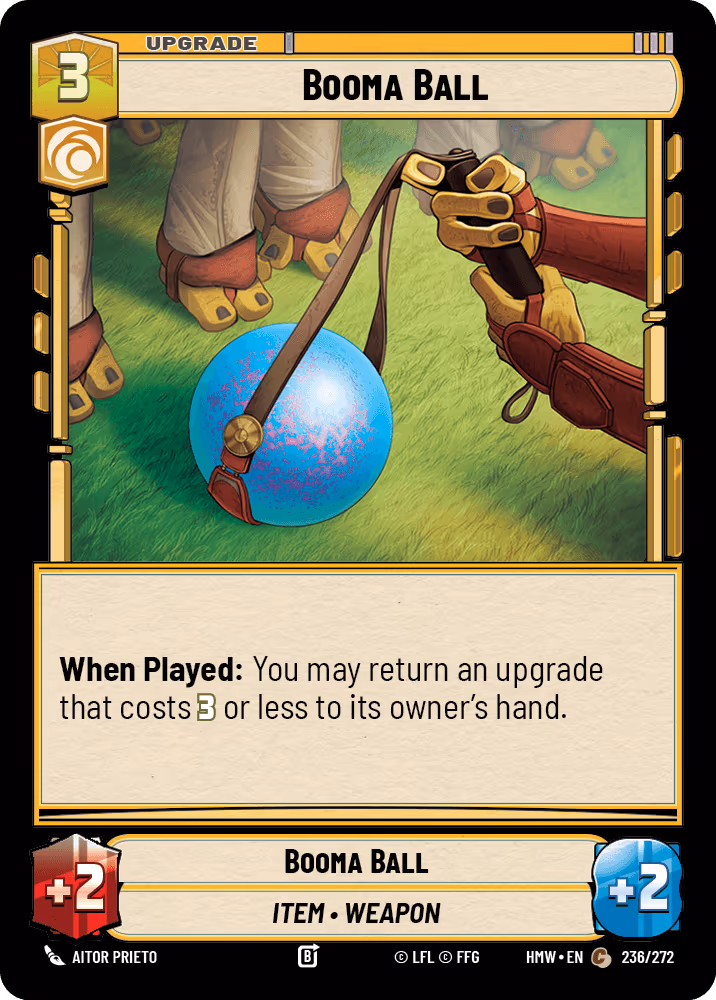 Booma Ball HMW-236 Star Wars Unlimited card