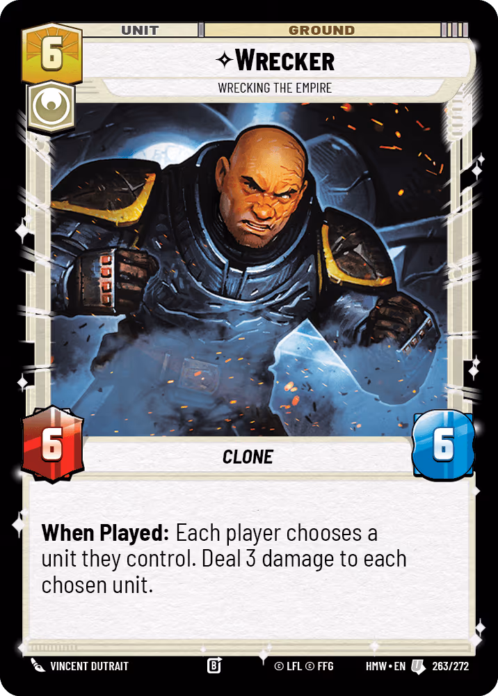Wrecker - Wrecking the Empire HMW-263 Star Wars Unlimited card