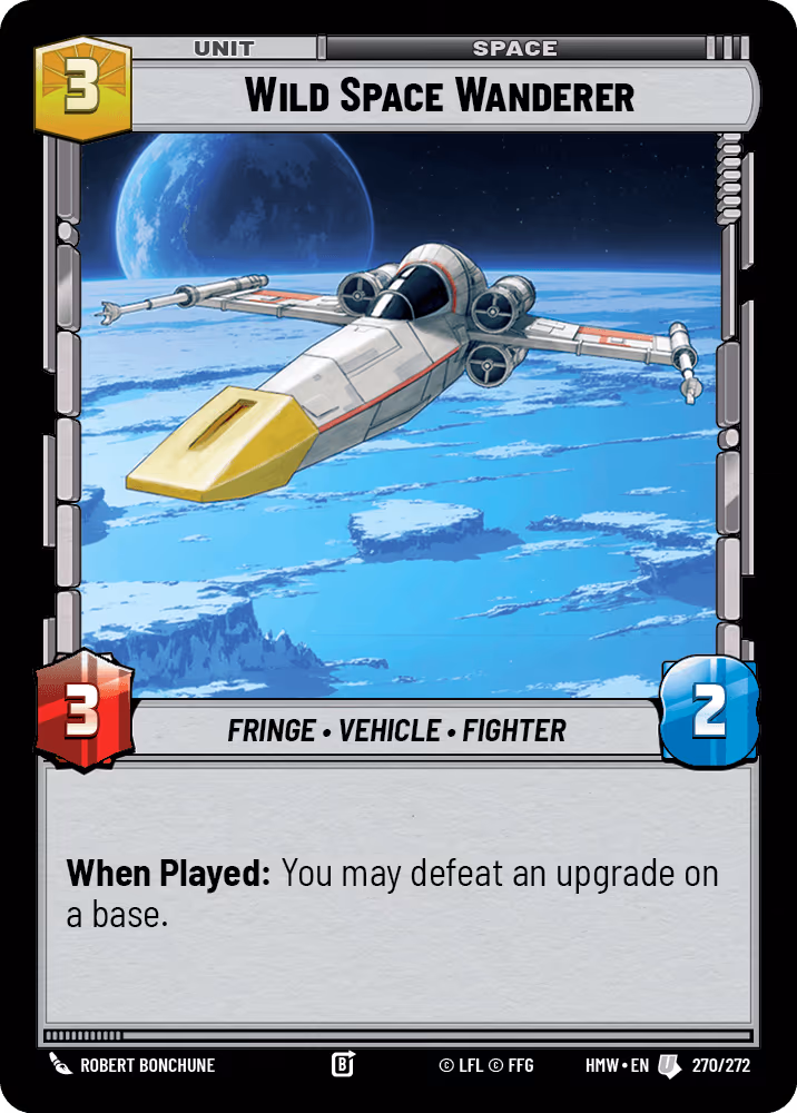 Wild Space Wanderer HMW-270 Star Wars Unlimited card