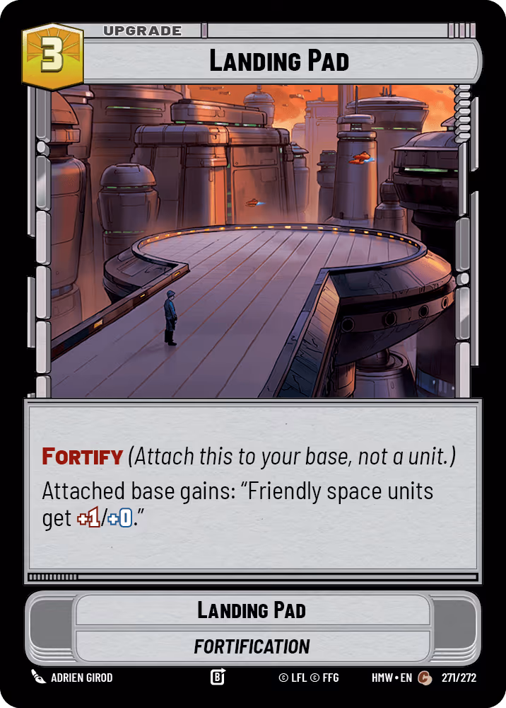 Landing Pad HMW-271 Star Wars Unlimited card