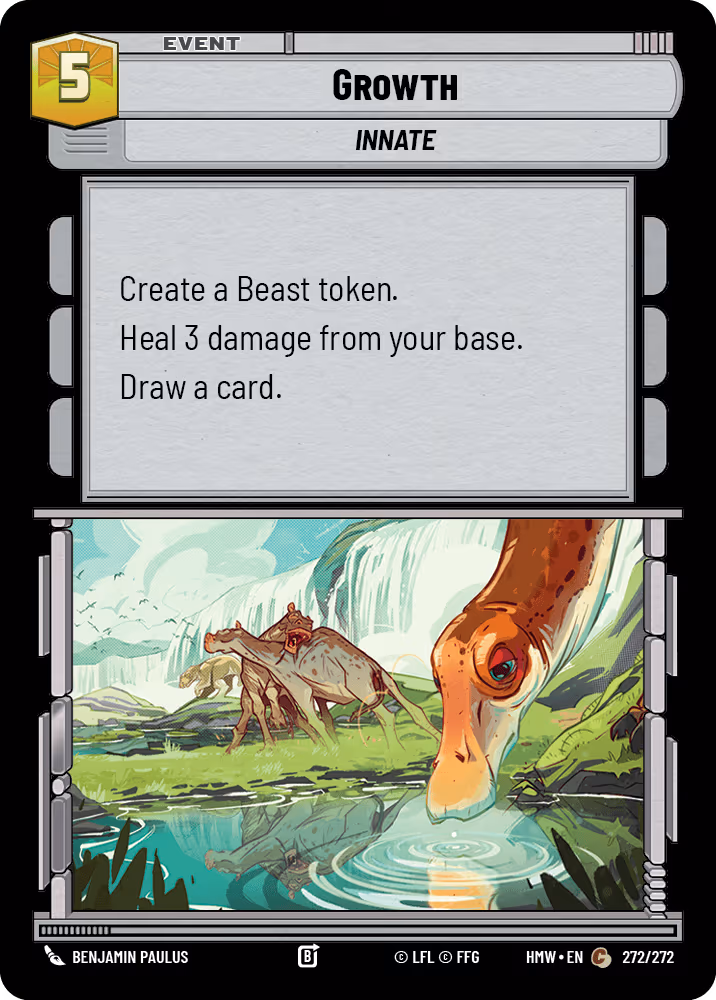 Growth HMW-272 Star Wars Unlimited card