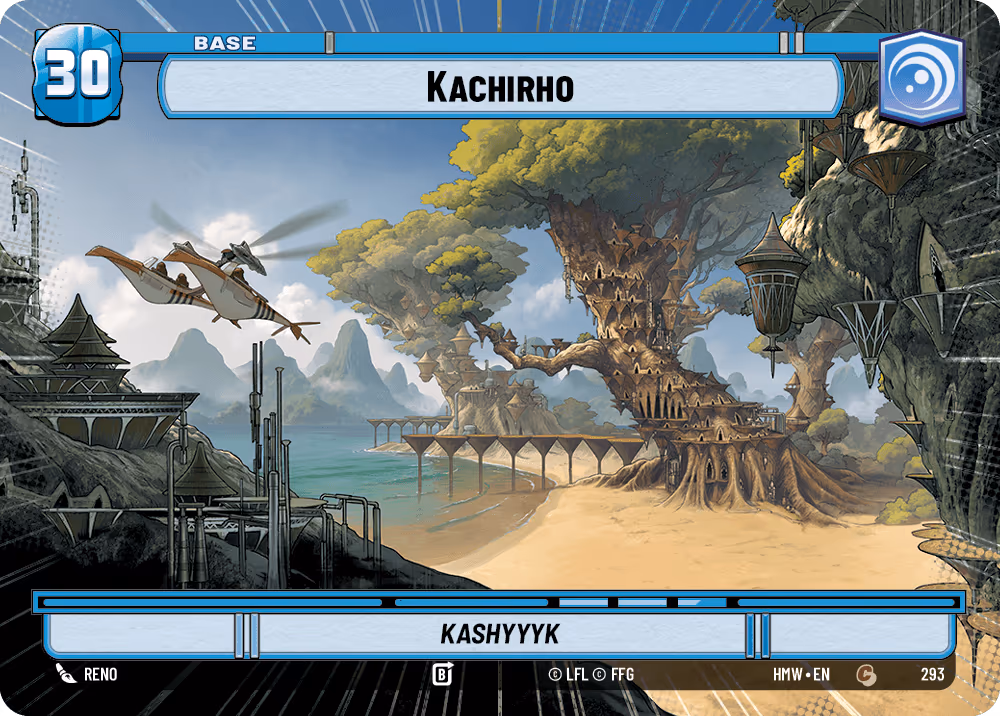 Kachirho - Kashyyyk HMW-293 Hyperspace Star Wars Unlimited card