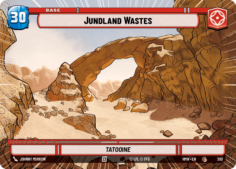 Jundland Wastes - Tatooine HMW-300 Hyperspace Star Wars Unlimited card