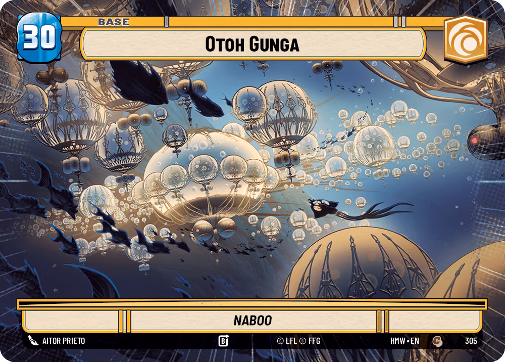 Otoh Gunga - Naboo HMW-305 Hyperspace Star Wars Unlimited card