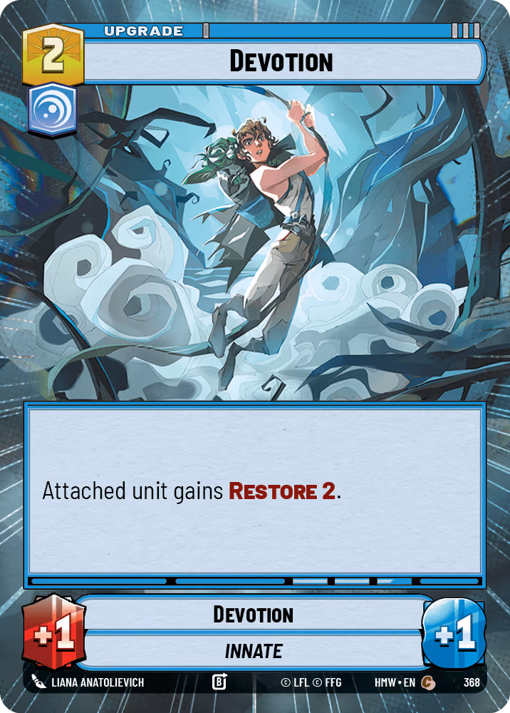 Devotion HMW-368 Hyperspace Star Wars Unlimited card