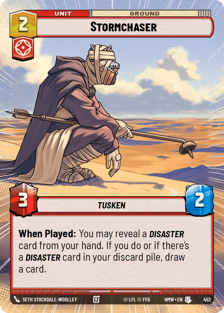 Stormchaser HMW-452 Hyperspace Star Wars Unlimited card
